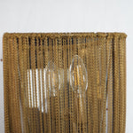 Clutch Modern Alee Large Sconce Staggered Draped Chain, Pair of