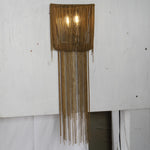 Clutch Modern Alee Large Sconce Staggered Draped Chain, Pair of