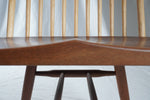 Rare George & Mira Nakashima Burl Slab Arm Lounge Chair, Signed & Dated