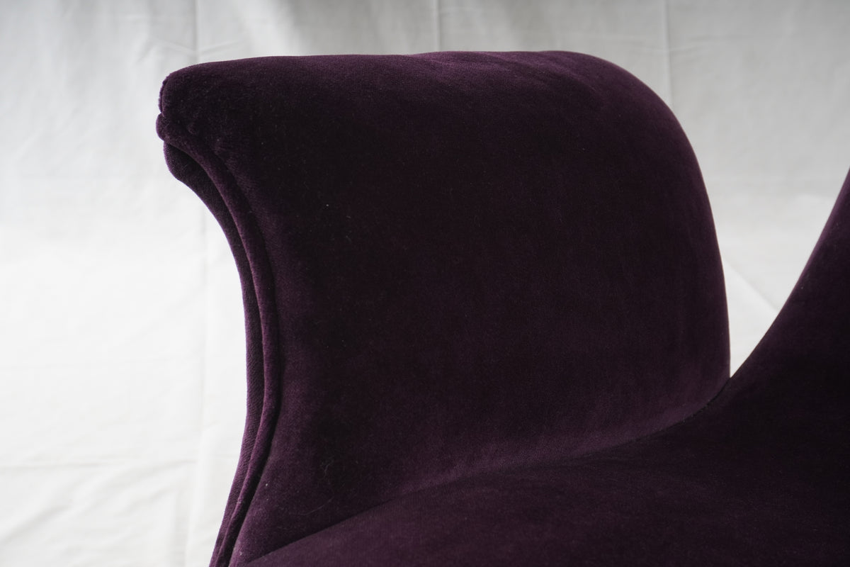 Vladimir Kagan Ondine Chair & Ottoman from Holly Hunt