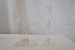 CLAUS JOSEF RIEDEL Duetto Crystal Candle Holders, Set Of 3