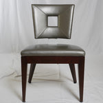 David Edwards Ocean Leather Dining Chairs, Set of 8