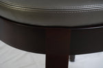 David Edwards Ocean Leather Dining Chairs, Set of 8