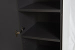 Hickory Chair Furniture Antiqued Mirrored Bar Cabinet Credenza Breakfront Sideboard