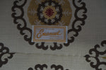 Emanuel Cappello Skirted Club Chairs, Pair of