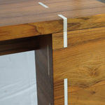 Modern Rosewood Dining Table with Inlay