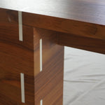 Modern Rosewood Dining Table with Inlay