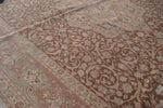 Vintage Handwoven Persian Mahal Style Area Rug Carpet (11ft 3 in x 5 ft 8 in)