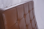 1950s Knoll Barcelona Chairs Designed by Ludwig Mies van der Rohe from the GM Tech Center MI, Pair of