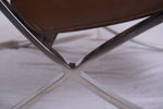 1950s Knoll Barcelona Chairs Designed by Ludwig Mies van der Rohe from the GM Tech Center MI, Pair of