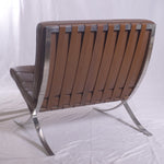 1950s Knoll Barcelona Chairs Designed by Ludwig Mies van der Rohe from the GM Tech Center MI, Pair of
