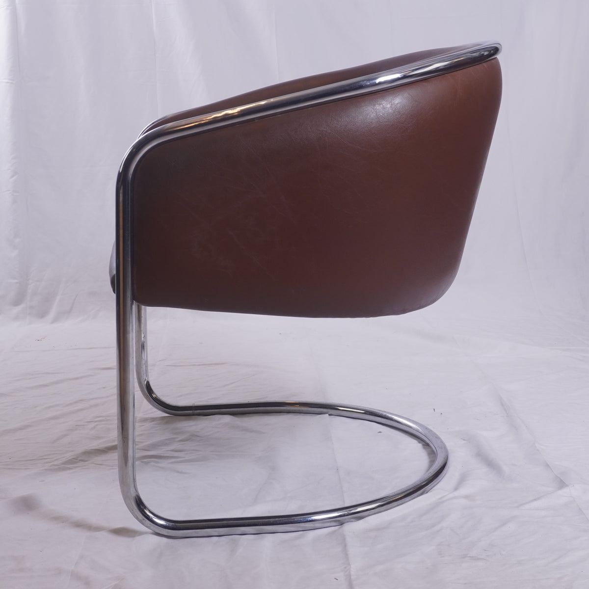 JOAN BURGASSER ANTON LORENZ FOR THONET CLUB TUB LOUNGE CHAIR