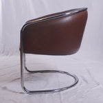JOAN BURGASSER ANTON LORENZ FOR THONET CLUB TUB LOUNGE CHAIR