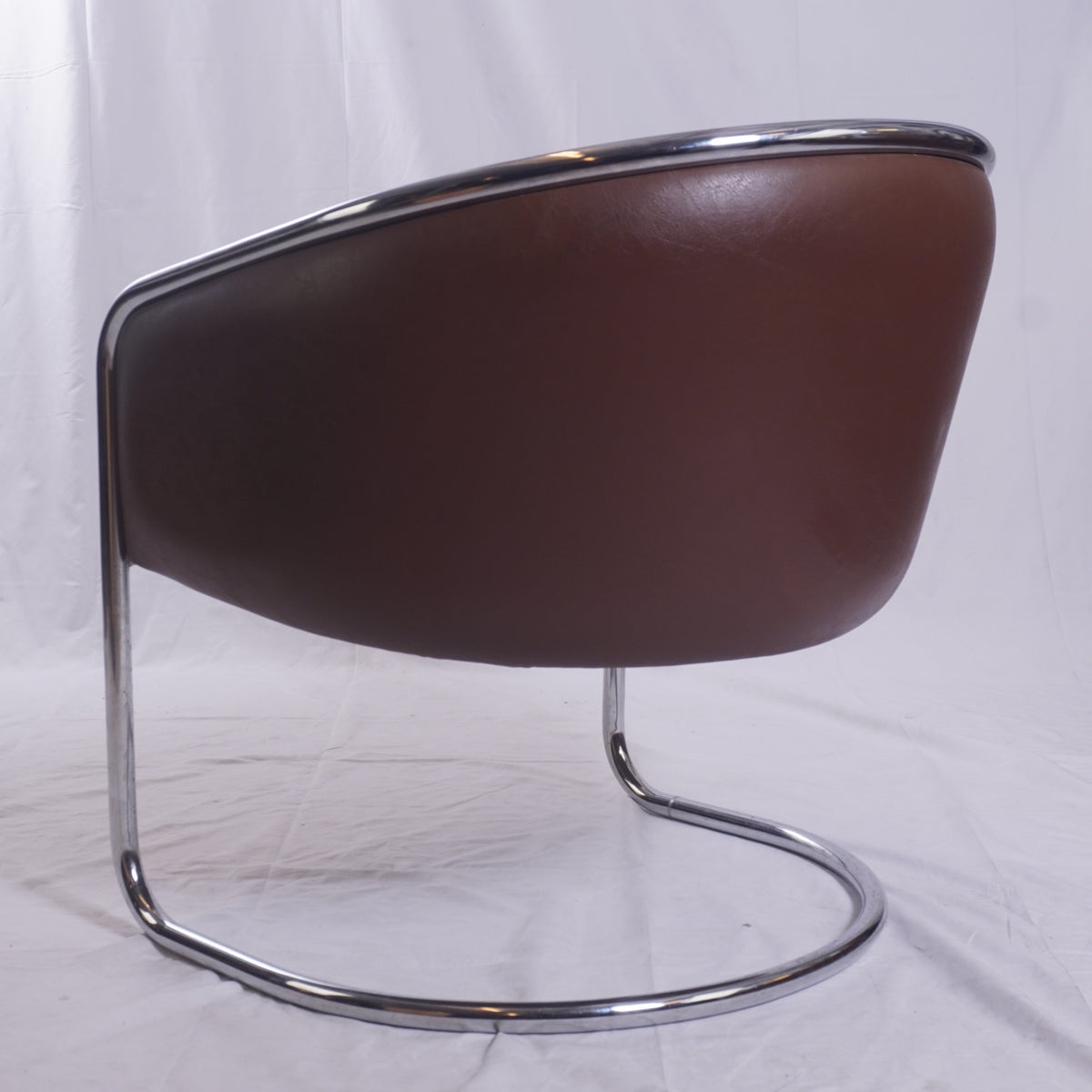 JOAN BURGASSER ANTON LORENZ FOR THONET CLUB TUB LOUNGE CHAIR