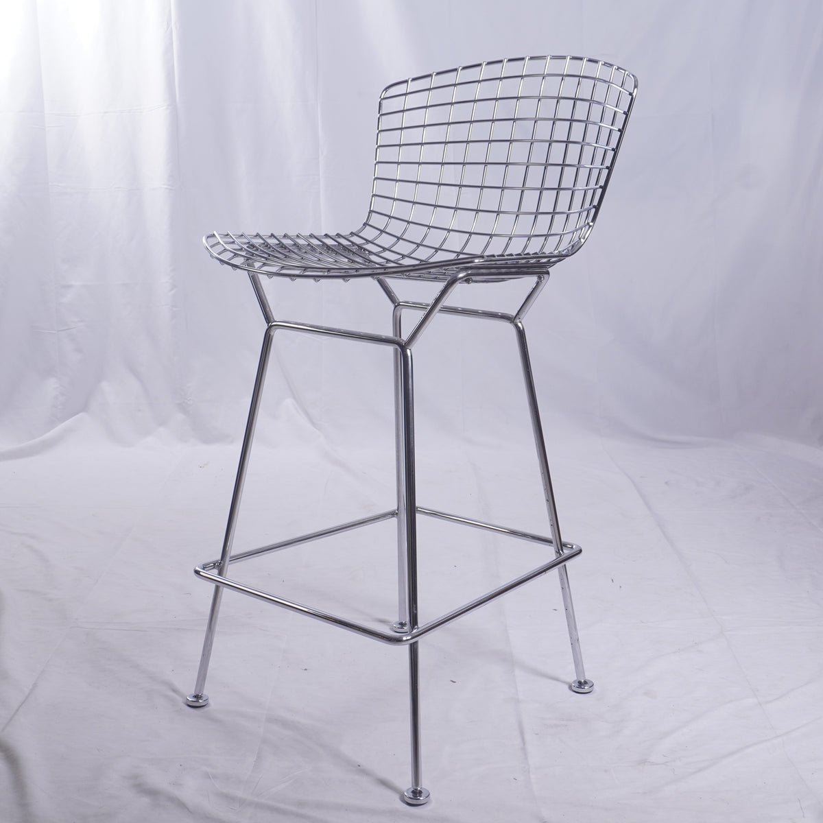 Knoll Bertoia Counter Stool Designed by Harry Bertoia, Set of 3