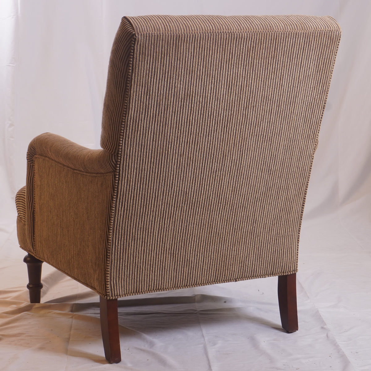 English Wingback library Armchair