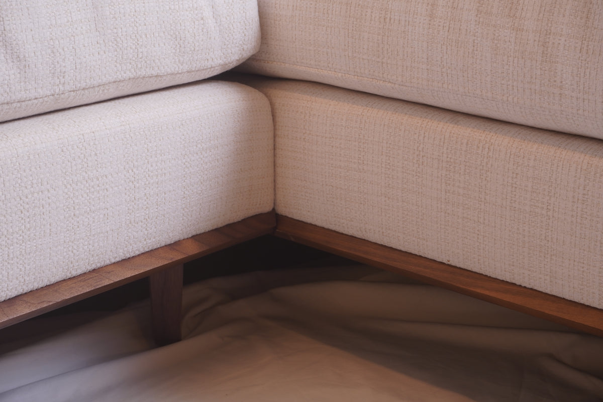 Bright Chair Milo Sectional Sofa - Mint Condition