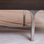 Italian Potocco Wood Sideboard with Zebra Wood Top