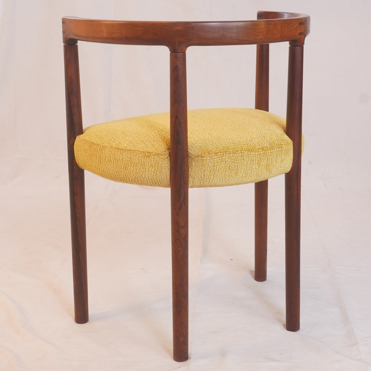 Rare Rosewood Model 195 Dining Chairs by Ole Gjerlov-Knudsen & Torben Lind for France & Son C1960, Set of 4