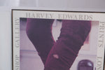 Vintage Harvey Edwards Leg Warmers Dance Ballet Photograph Poster