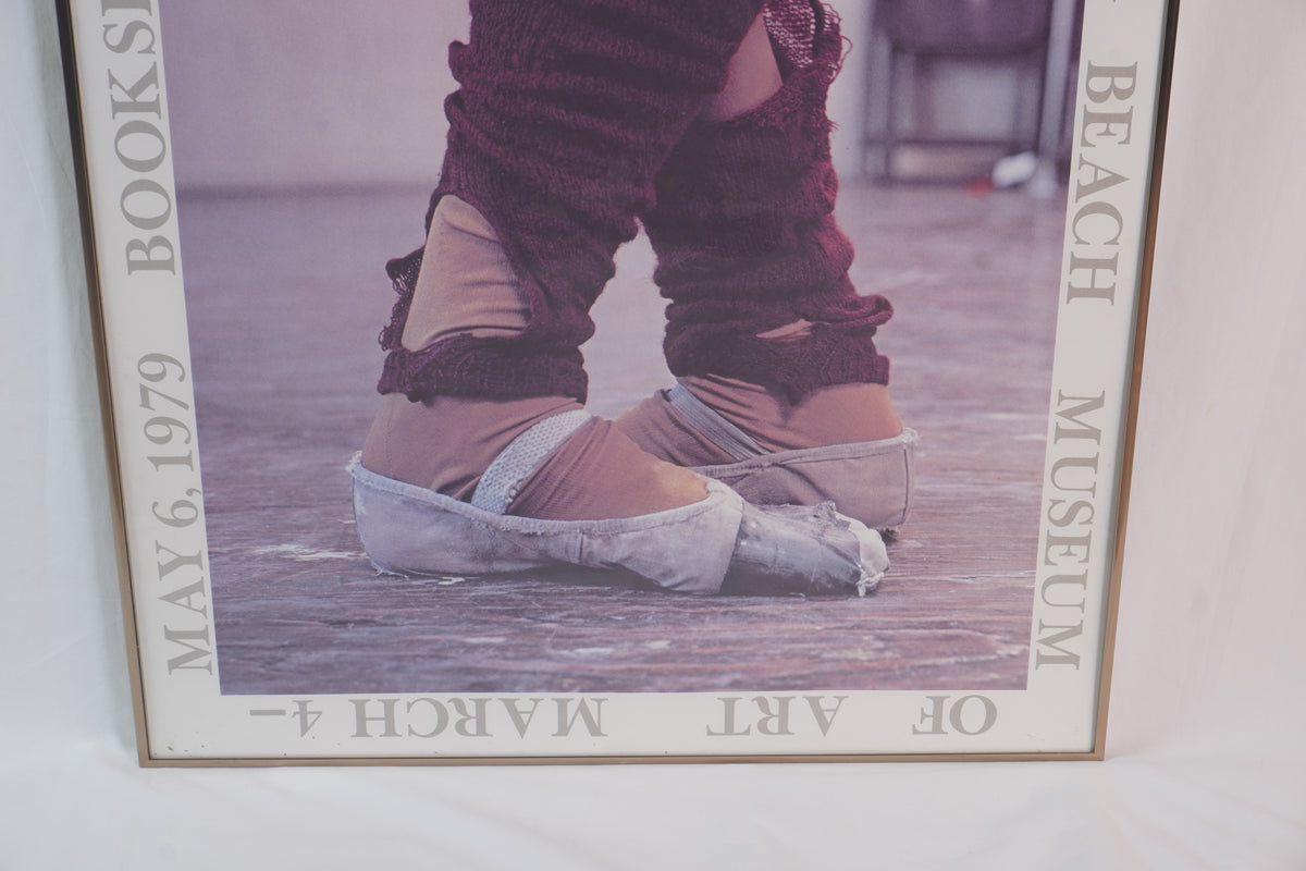 Vintage Harvey Edwards Leg Warmers Dance Ballet Photograph Poster