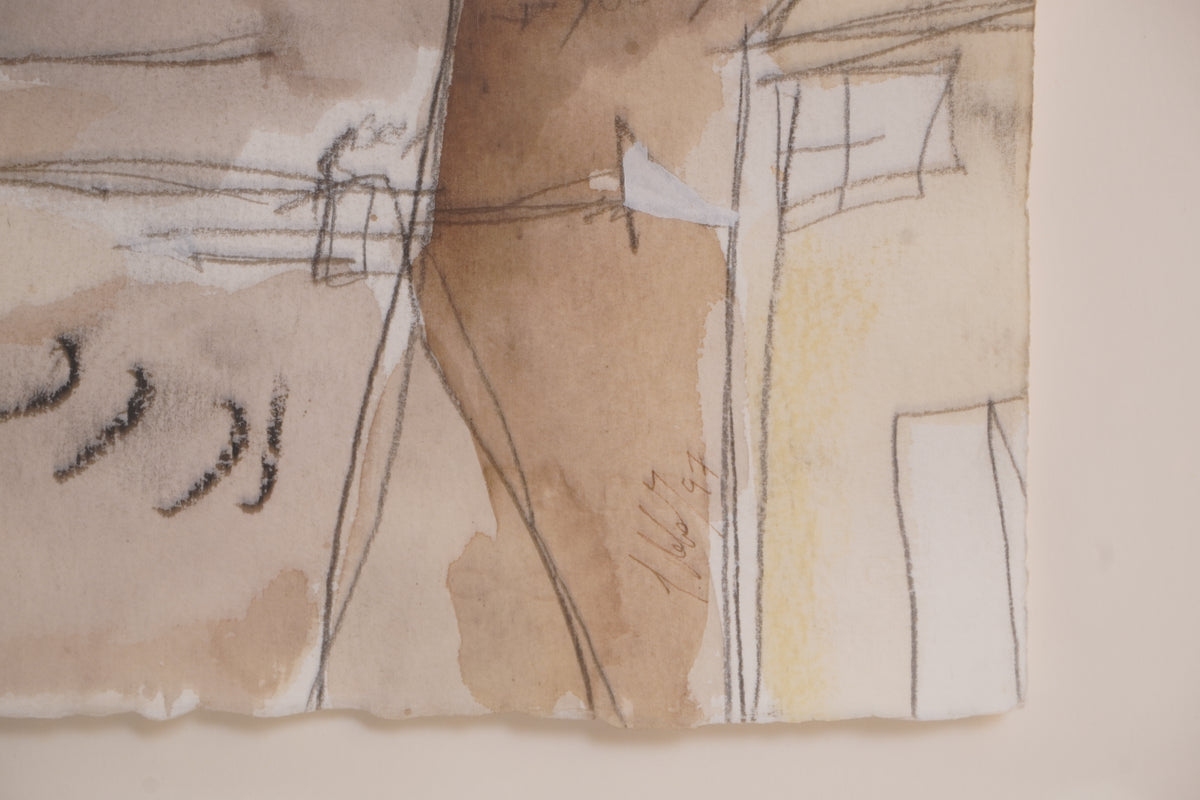 Lindsey Nobel Mixed Media Artwork 1997