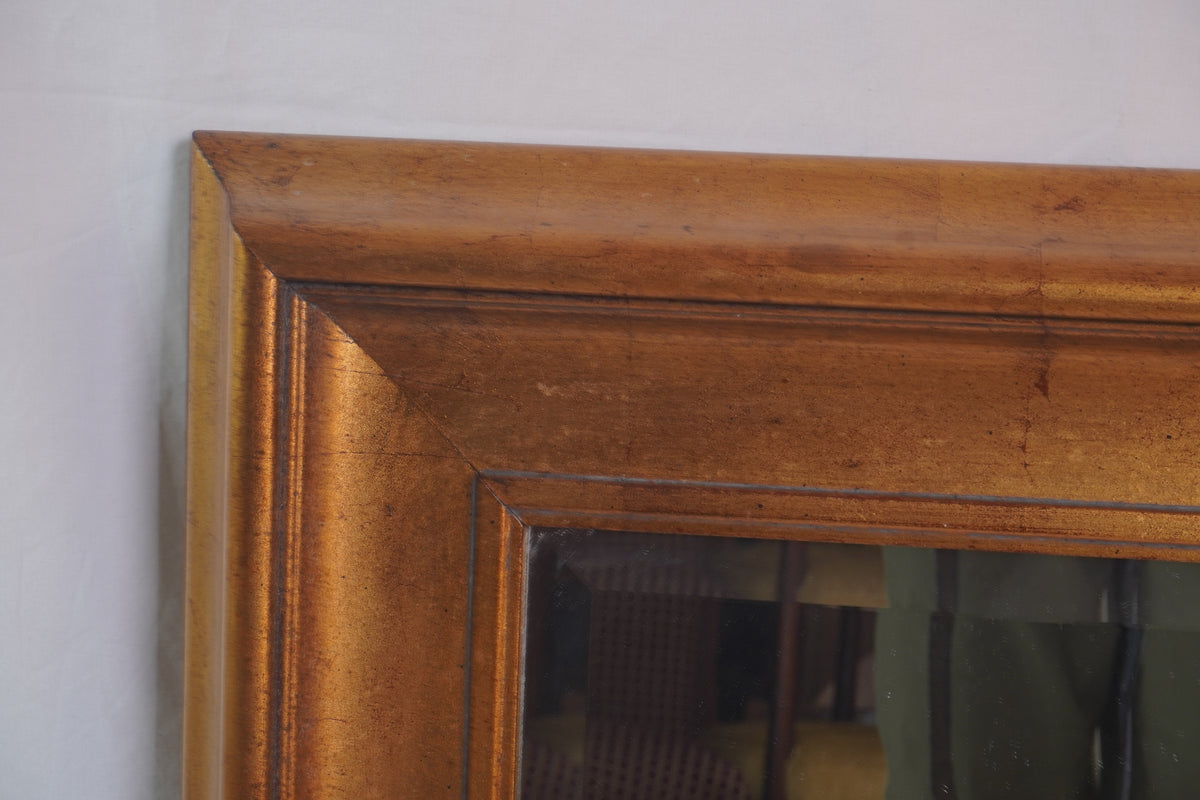 Vintage American Silver-gilt Mirror