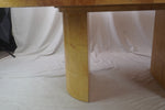 Karl Springer MCM Lacquered Goatskin Dining, Conference Table  C1970s