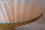 Karl Springer MCM Lacquered Goatskin Dining, Conference Table  C1970s