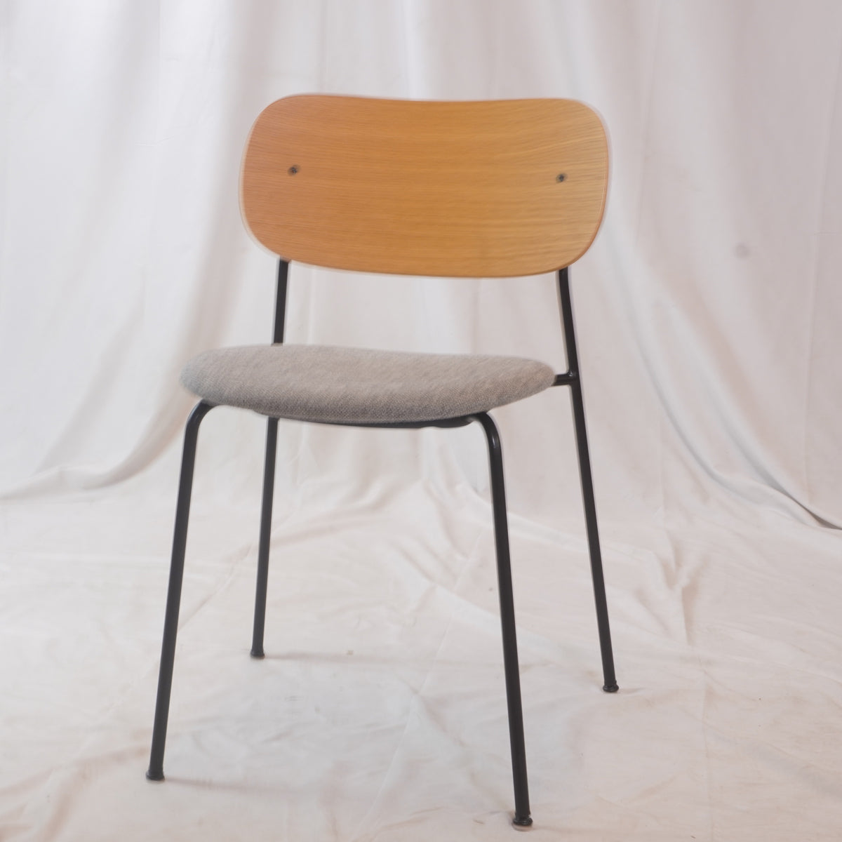 Audo Copenhagen Co Dining Stackable Chair Upholstered Seat  (formerly Menu), Set of 6