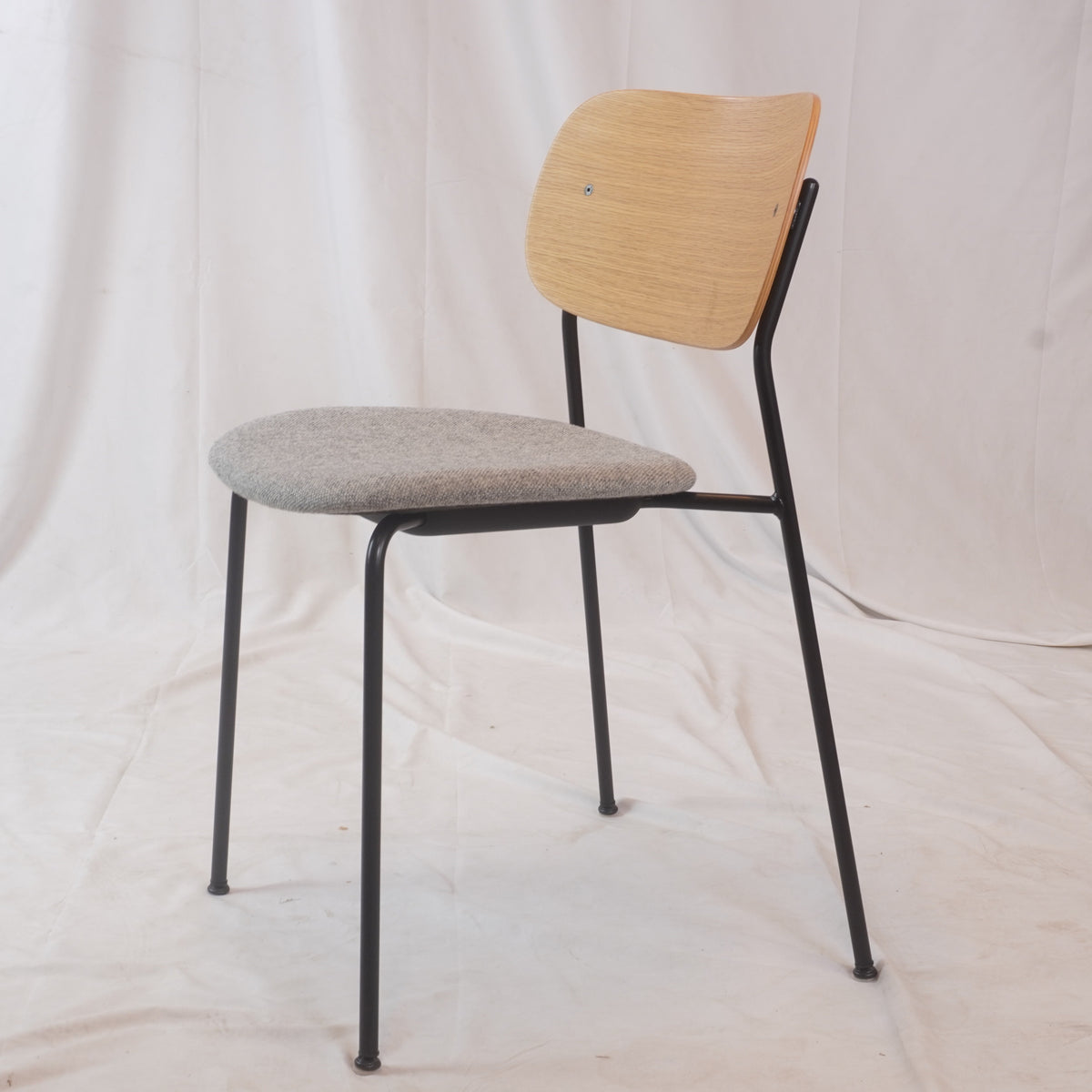 Audo Copenhagen Co Dining Stackable Chair Upholstered Seat  (formerly Menu), Set of 6