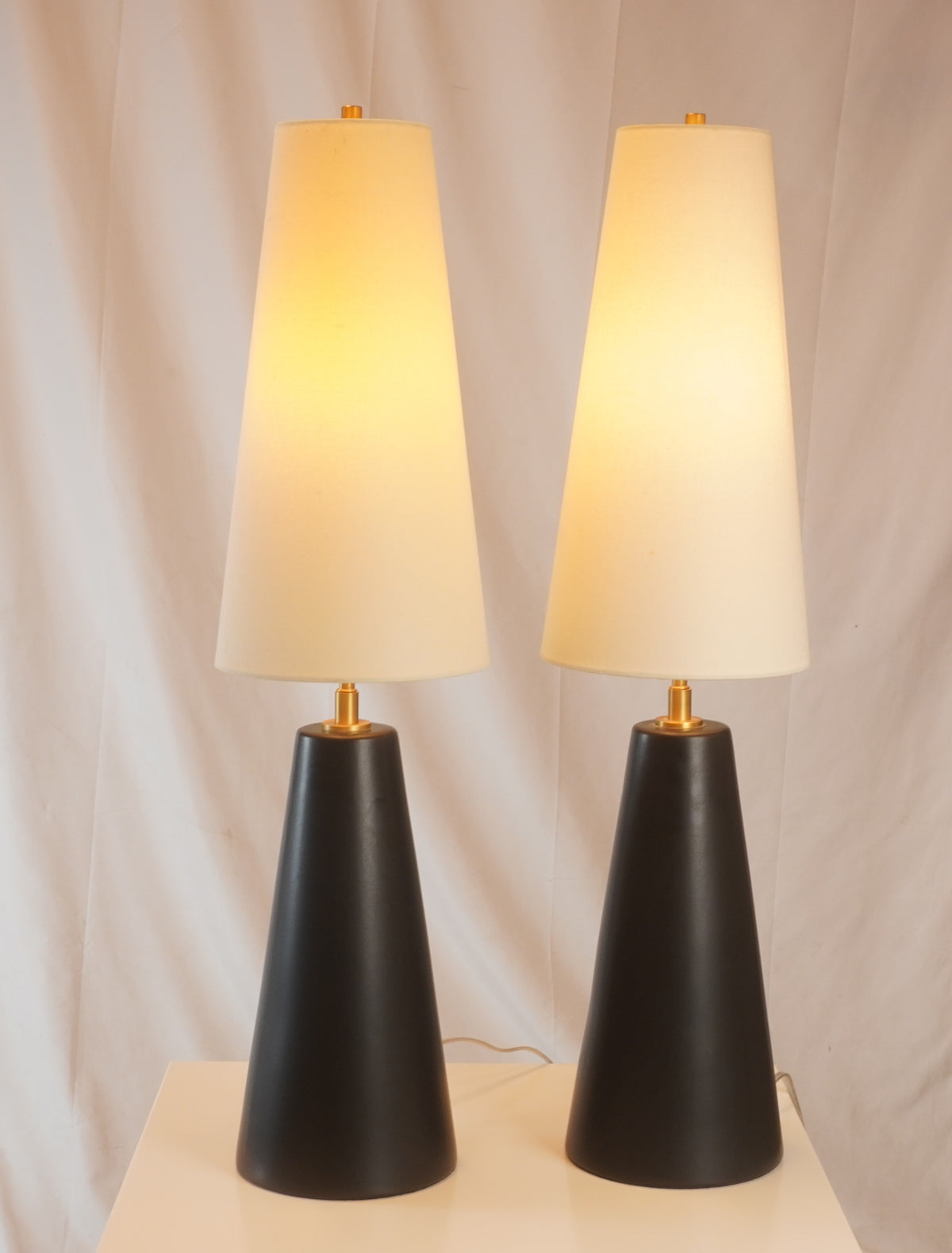 Visual Comfort Studio Lorne Table Lamps by Kelly Wearstler, Pair of