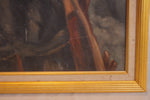 William Gropper Paddling Oil Painting