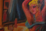 William Gropper Behind the Set Oil Painting, 20th Century