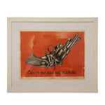 Not a Gun Pencil Signed Print by Dave Kinsey with COA