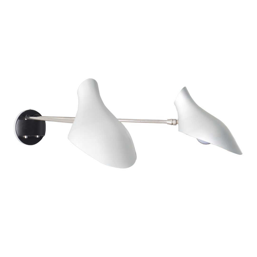 David Weeks Studio Two Arm Sconces Model #203