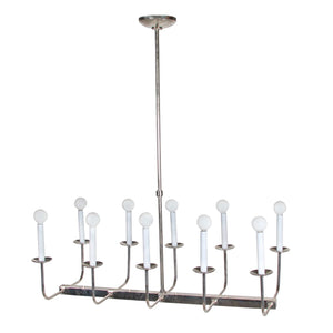 Veronique 10-light Linear Chandelier by Remains