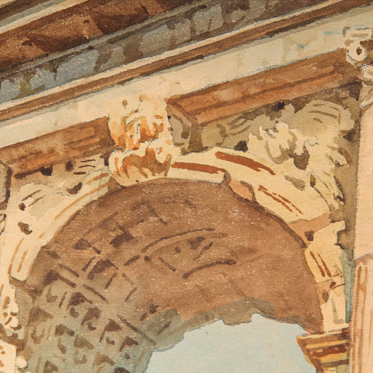 Gaetano Facciola Arc de Triomphe Artwork