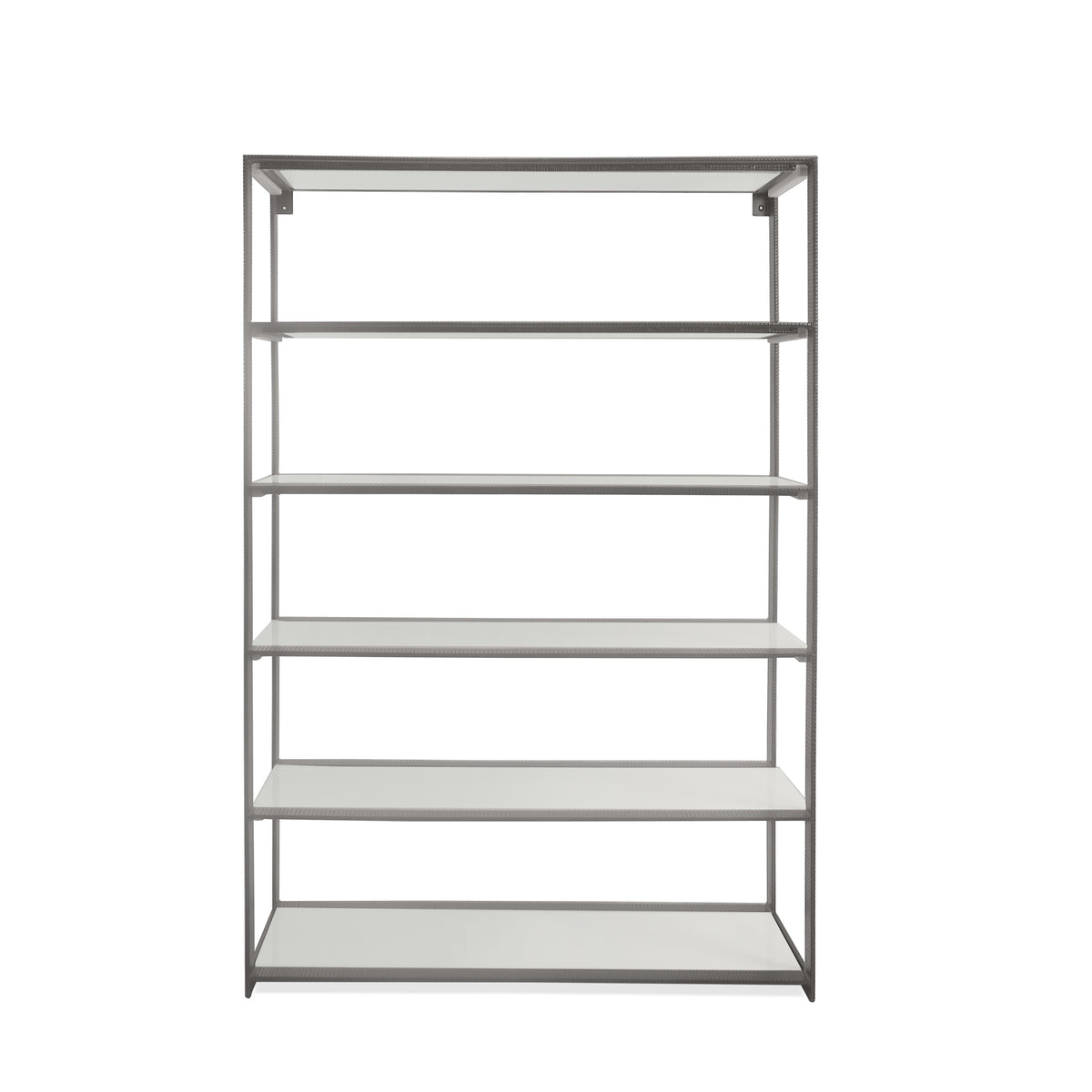 Hawthorn Black Scribed Bookshelf with White Marble from Ben Soleimani
