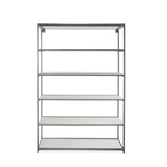 Hawthorn Black Scribed Bookshelf with White Marble from Ben Soleimani