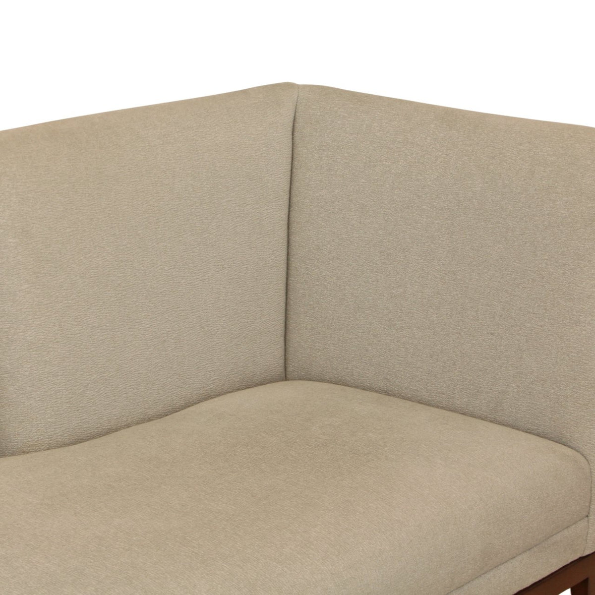 Interior Crafts NYC Lakeside Chaise Daybed with Maple Wood Legs in Francesca Finish