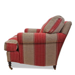 Pair of George Smith Scroll Arm Chairs