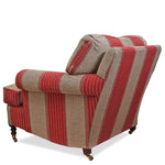 Pair of George Smith Scroll Arm Chairs