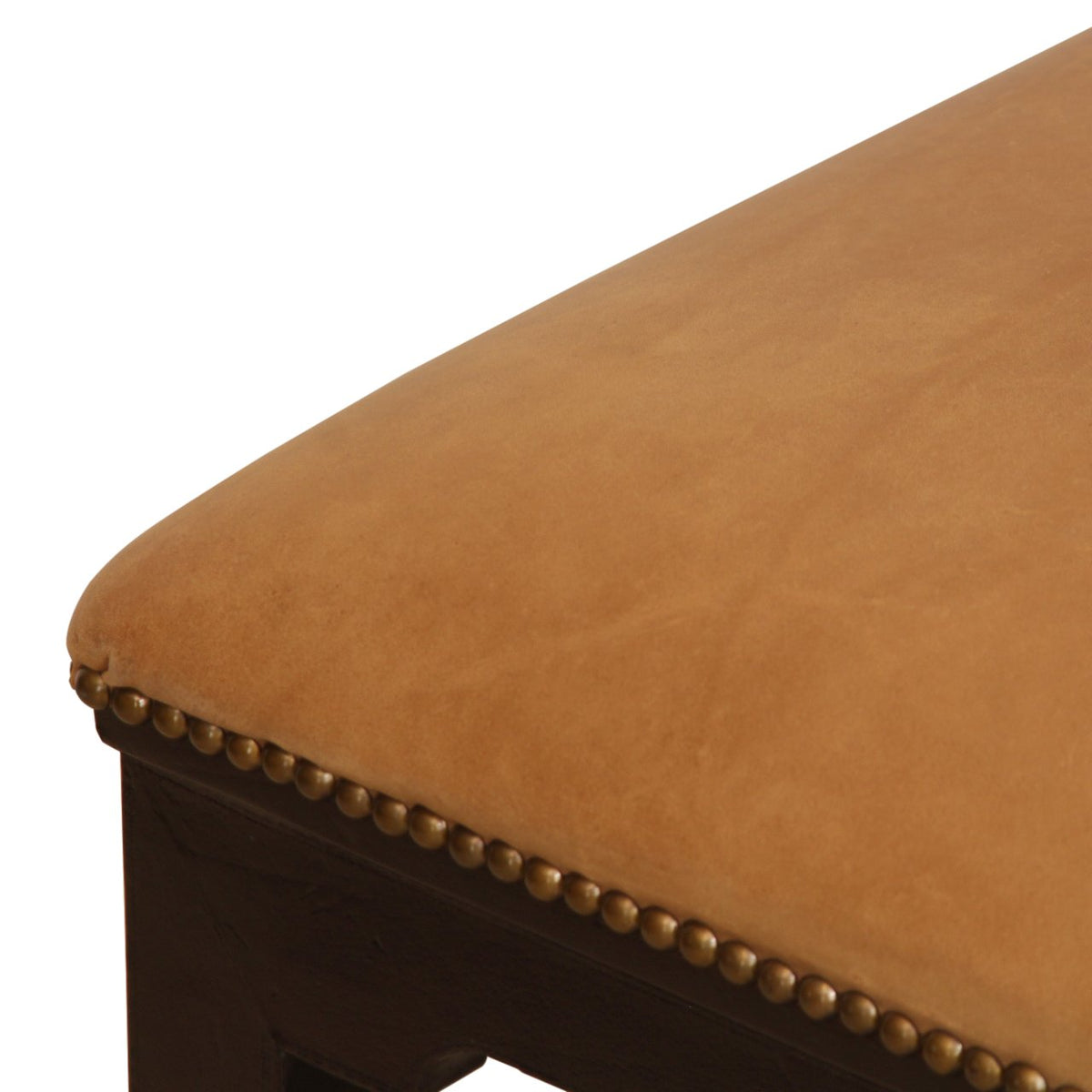 Maitland Smith Leather Trunk Desk with Chair