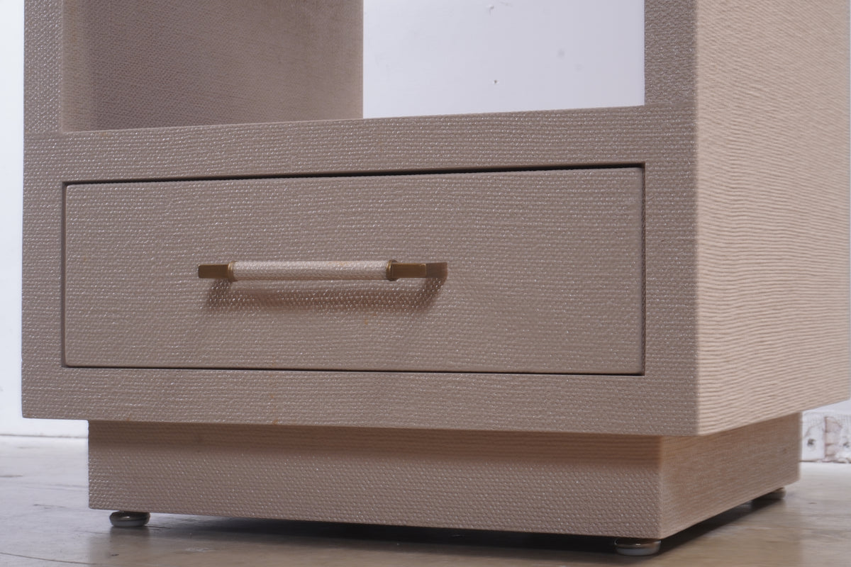 Interlude Home Taylor Small Bedside Chests, Pair of (New Condition)