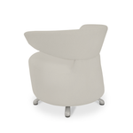 Italian Cassina Aki and Biki Swivel Armchairs by Toshiyuki Kita, Set of