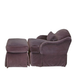 Swivel Lounge Chair with Ottoman by J Robert Scott Sir Gregory