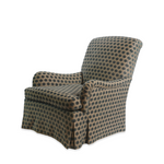 Jonas NY Upholsterer Cambridge Skirted Lounge Chair
