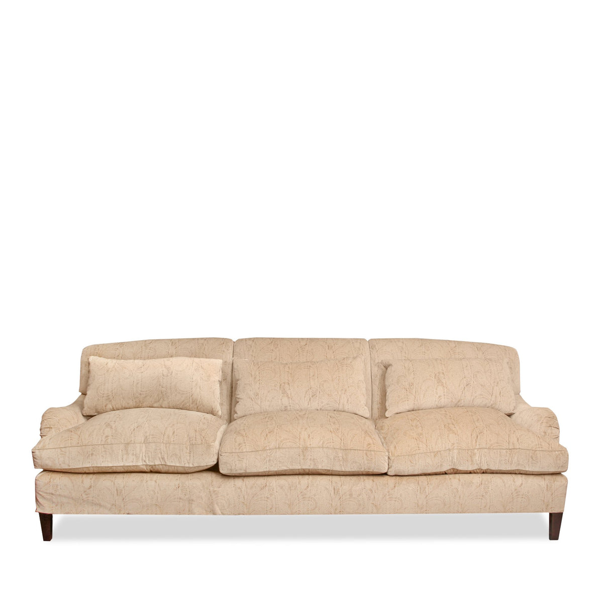 Jonas NYC Custom Three Cushion Sofa with Holly Hunt Upholstery