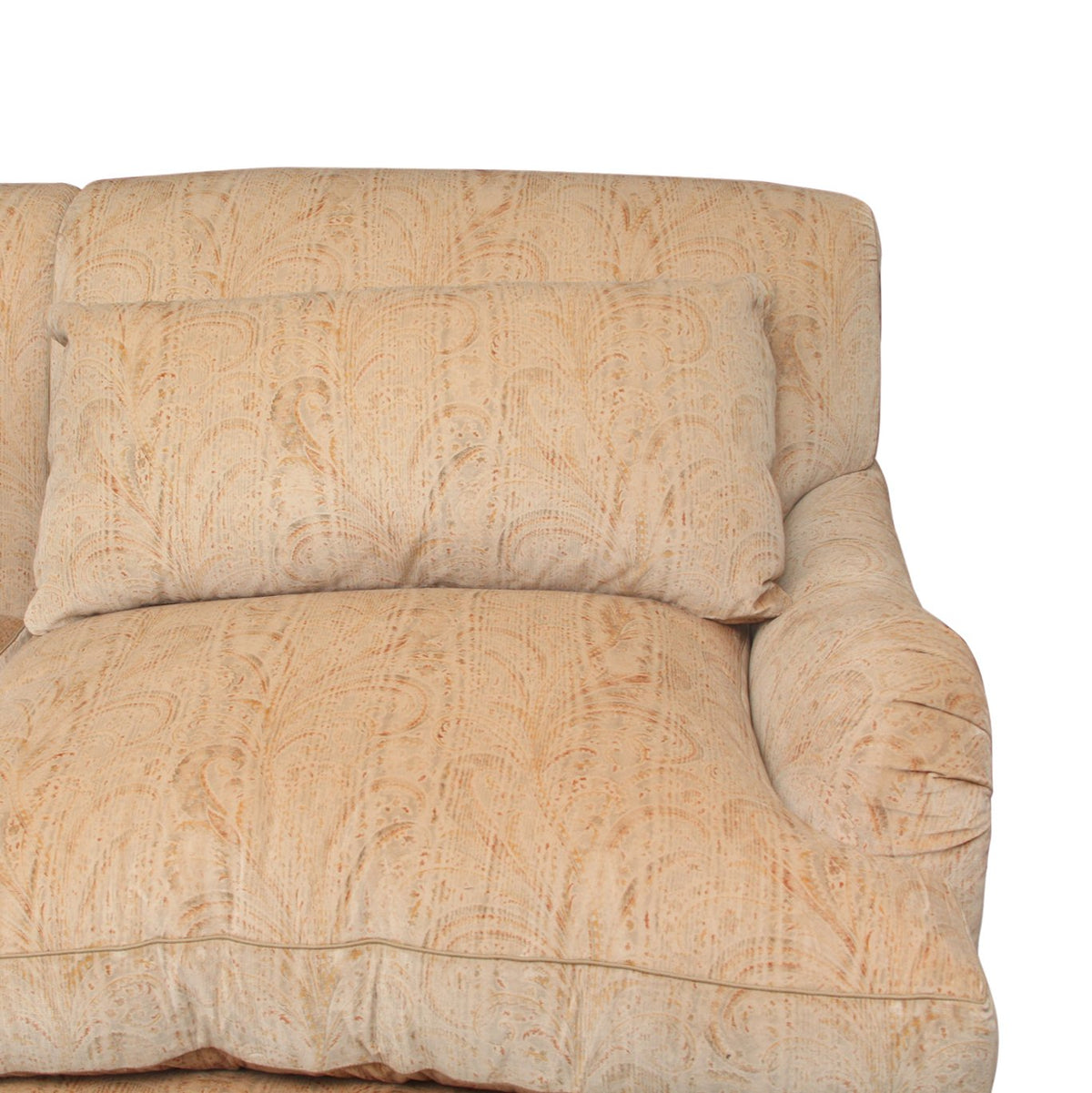 Jonas NYC Custom Three Cushion Sofa with Holly Hunt Upholstery
